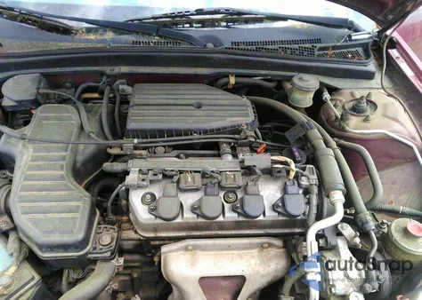 2003 Honda Civic Lx из США, поврежденный, VIN 2HGES16513H615764